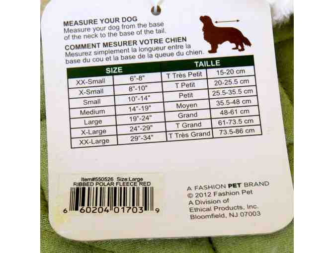 Polar Fleece Coat for your Big Dog