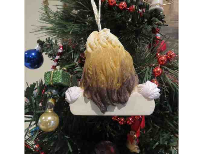 Adorable Shih Tzu Christmas Tree Ornament