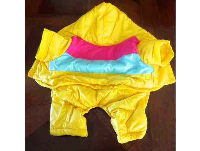 Adorable Yellow Snowsuit For Your Dog  size M