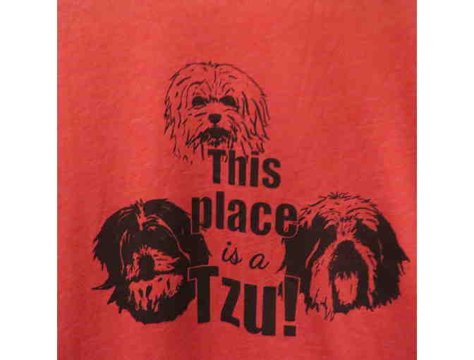 'This Place is a Tzu' T-Shirt Sz. L