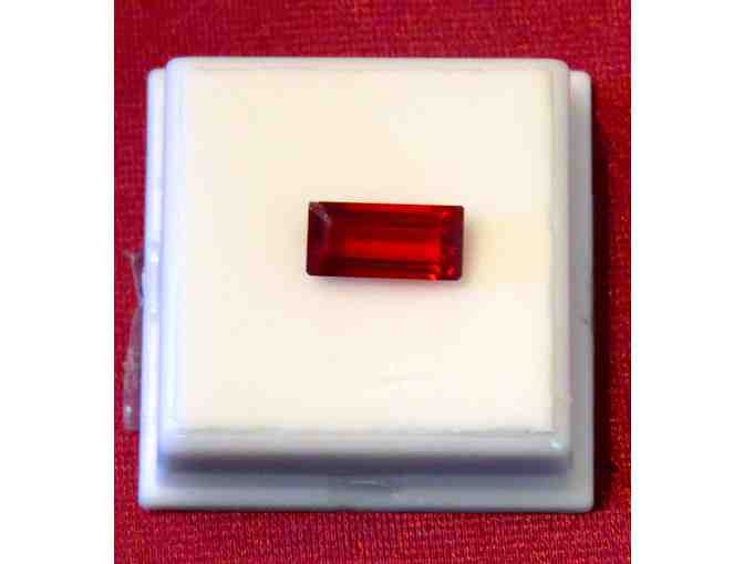 3.20 Carat Red Labradorite Gemstone