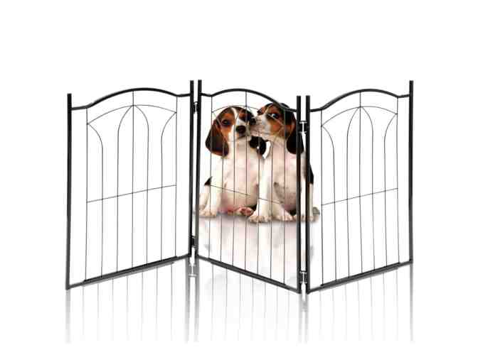 Arched Decorative Metal Pet Gate