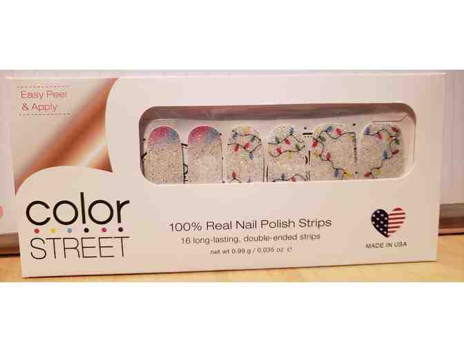 Lot 3 Color Street Nail Polish Strips - Photo 2