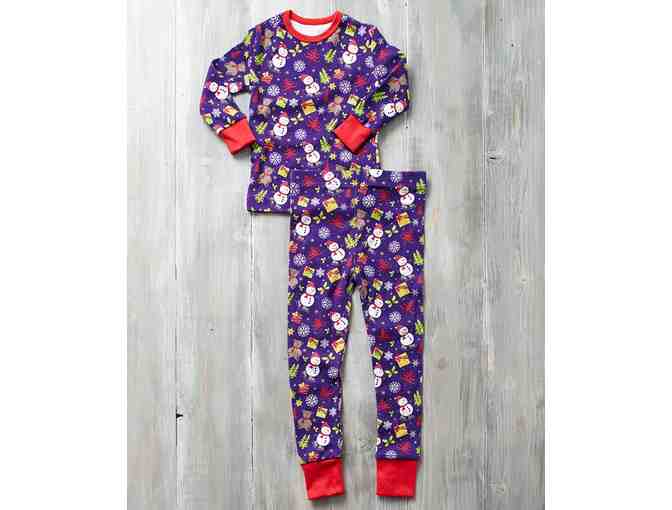 Children's Christmas Pajamas - 4T - Don't forget to bid on the matching puppy PJs - Photo 2