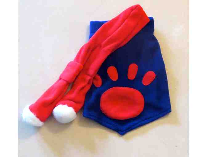 Chilly Day Fleece Jacket and Scarf for your Dog  size S - Photo 2