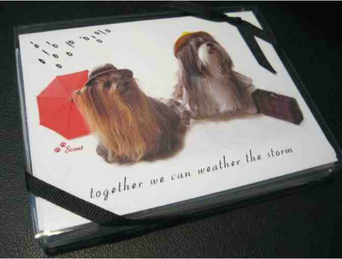 Doggie note cards by Arlene Klein - Photo 1