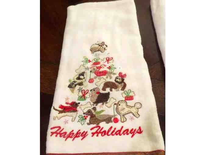 Christmas Tree puppy towel - Pier One - Photo 1