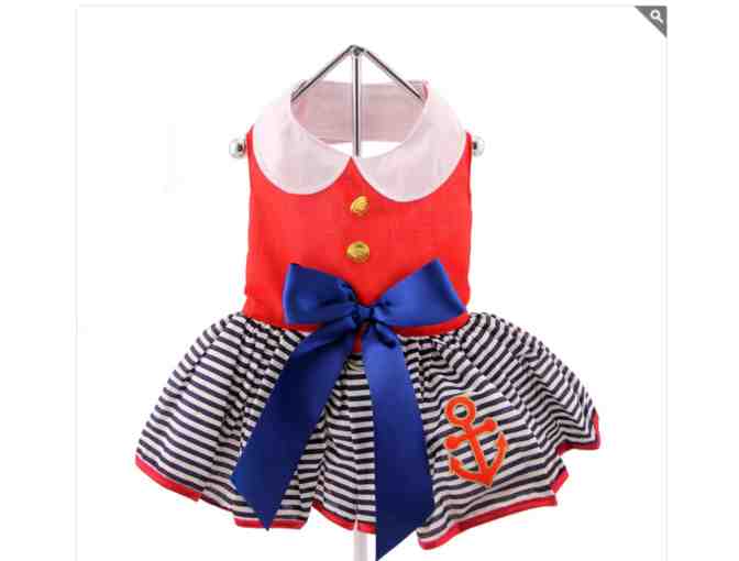 Sailor Girl Dog Harness Dress - So Cute!!!!! Size Medium
