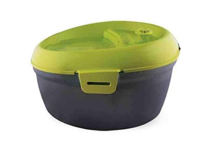 Pet Water fountain - Sharp Lime Green/Translucent Black