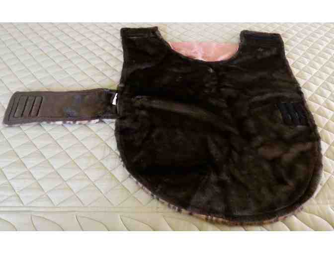 DoggiDuds Leopard Print Coat for your Dog.  Size L