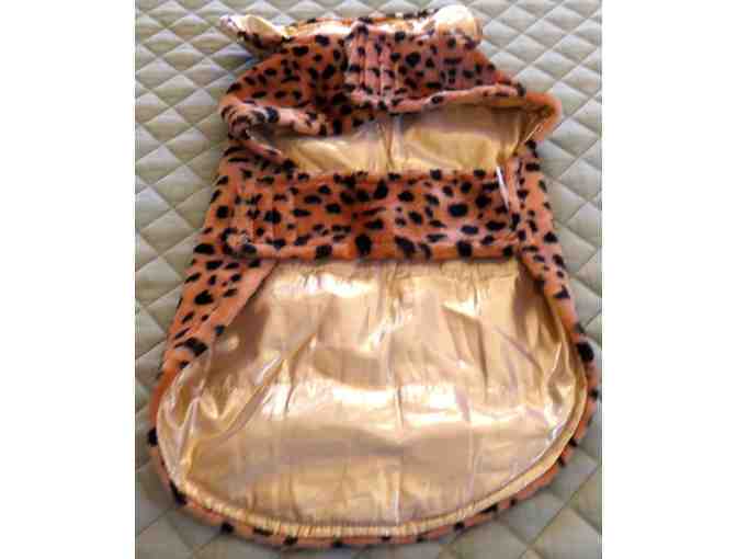 Collared Faux Fur Leopard jacket - Photo 2