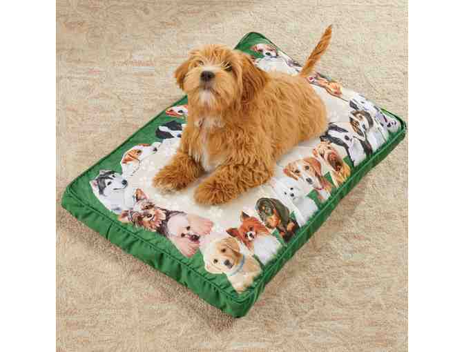 Pet Pillow Bed with Sentimental Saying