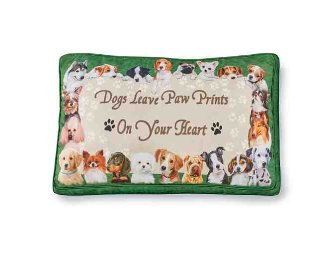 Pet Pillow Bed with Sentimental Saying