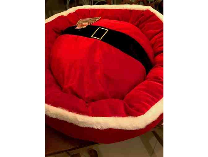 Santa Dog Bed