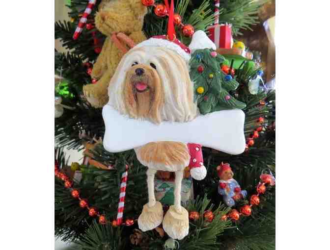 Lhasa Apso Ornament with dangle legs