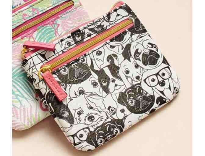 Dog themed RFID Coin Purse with Card Case - Photo 1