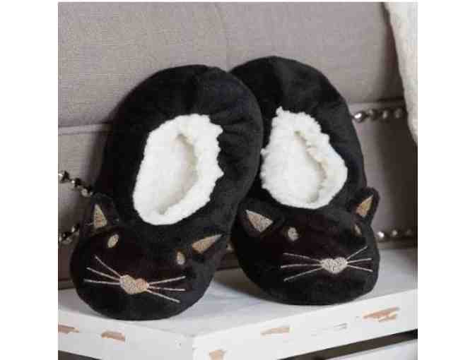 Cat skid-proof Womens Slippers - Large - Photo 1