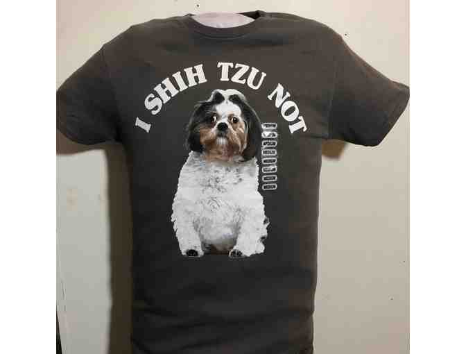 "I Shih Tzu Not"  T-Shirt - size M - Photo 1