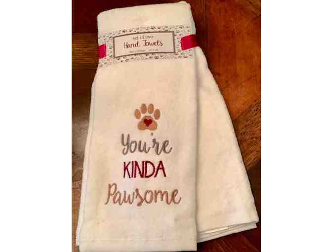You're Pawsome Kitchen towels
