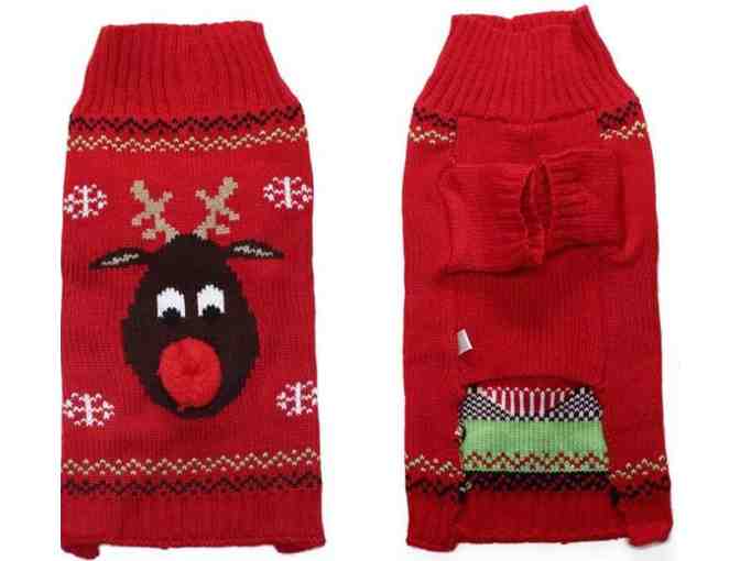Rudolph Red Nose Reindeer sweater-Red