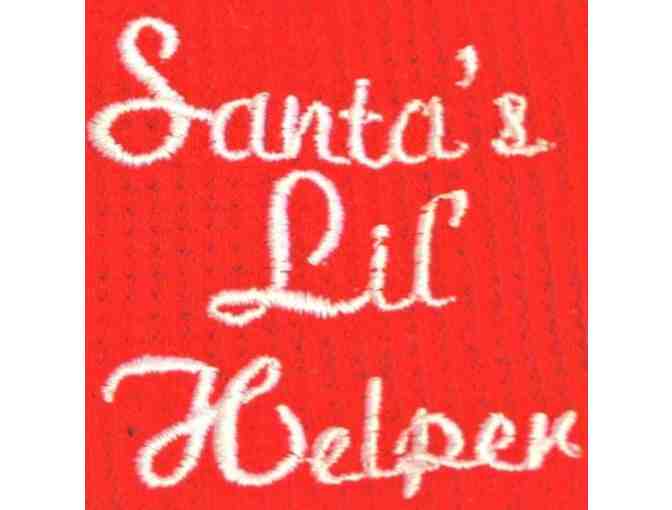 Santa's Little Helper PJs - size small