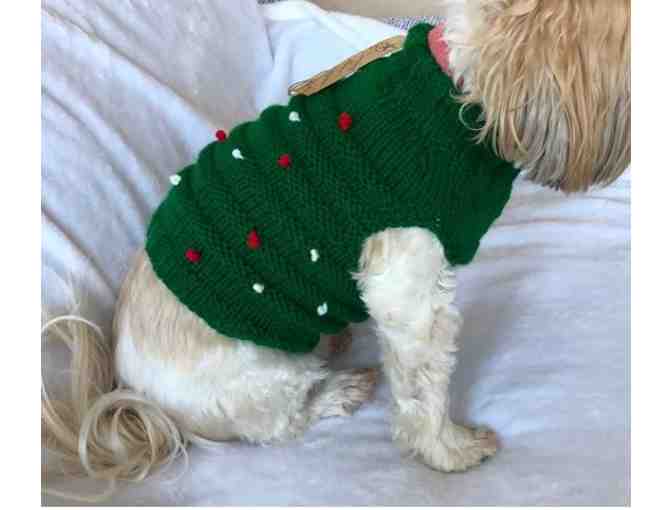 Handknit Amazing Grace Dogwear Sweater - S/M