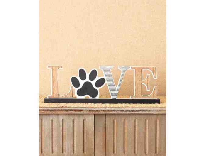 Dog or Cat lover home decor 'LOVE' - Photo 1