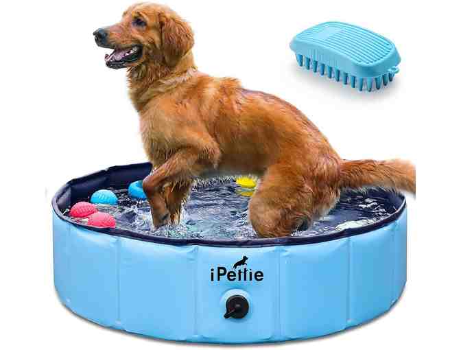 Foldable Pet pool and Velour Towel