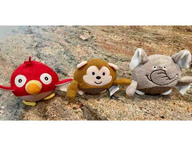 Squeaky Dog Toys - set of 3