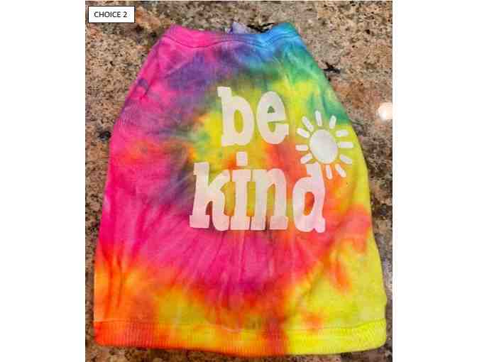 Tie dyed Tshirts for your dog 8'