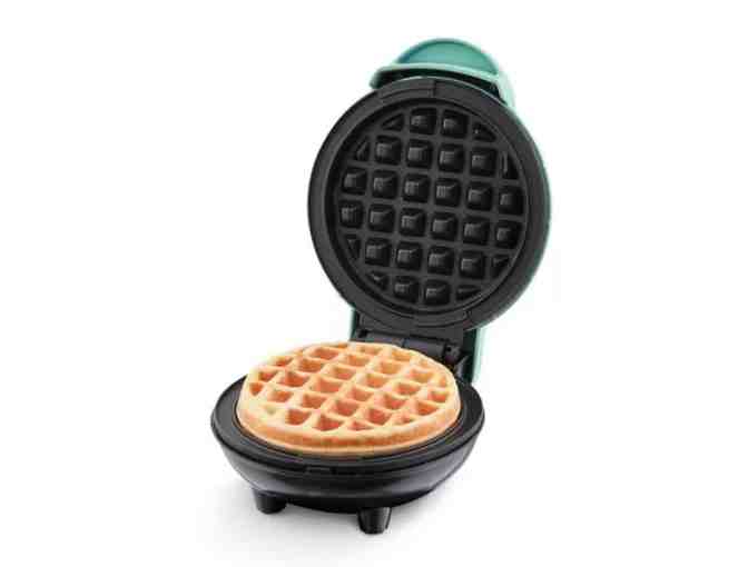 Cute Mini Waffle maker - Aqua - Photo 2