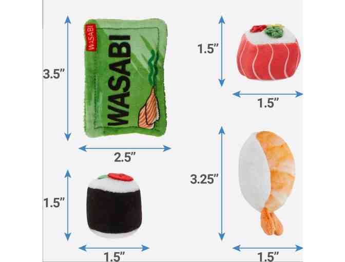 Sushi Cat Toys - set of 4