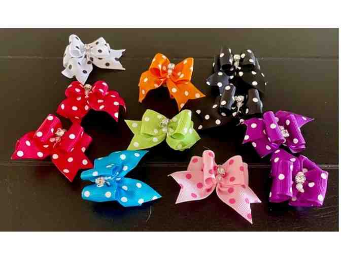 A myriad of color in a collection of petite bows!