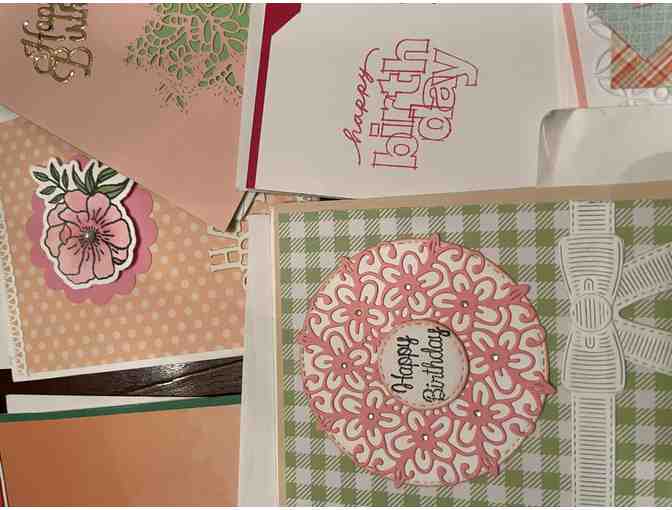 17 Handmade Greeting Cards - 3 dimensional birthday cards