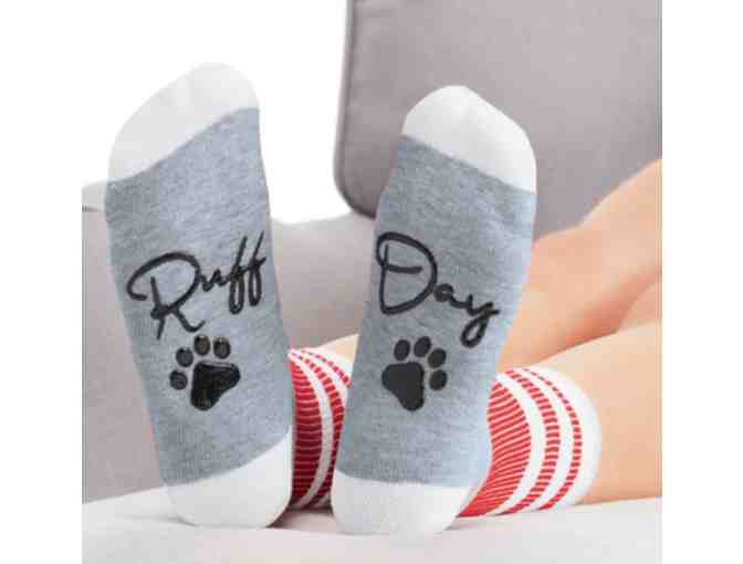 3 pair dog theme slipper socks