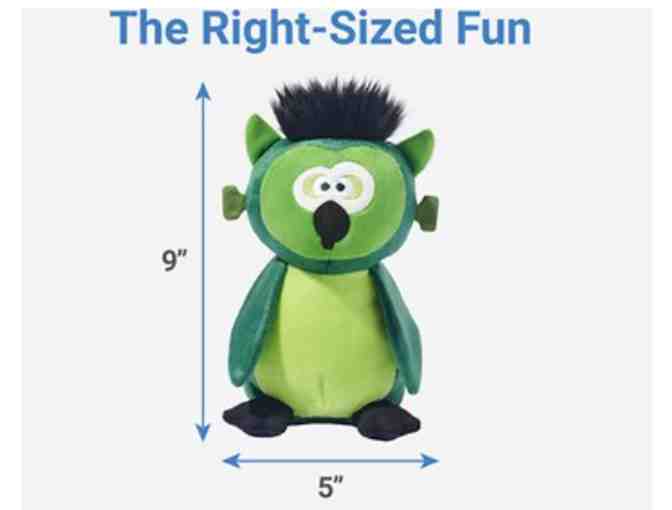 Frankenstein Owl Squeaky Dog Toy
