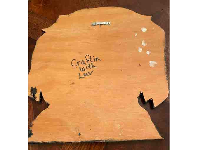 Primitive Art - Hand Carved Dog Head