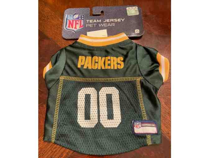 NFL Green Bay Packers official Pet jersey XS