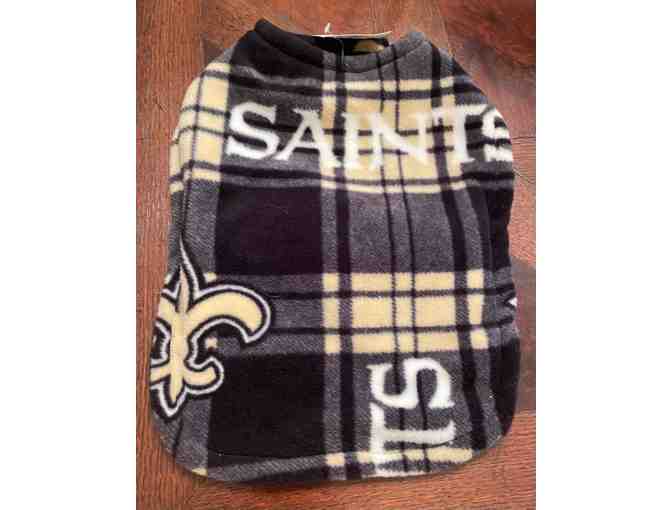 New Orleans Saints Fleece coat - neck to tail 13'