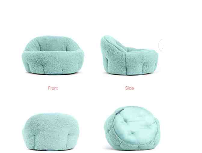 Self warming plush Sherpa dog/cat bed