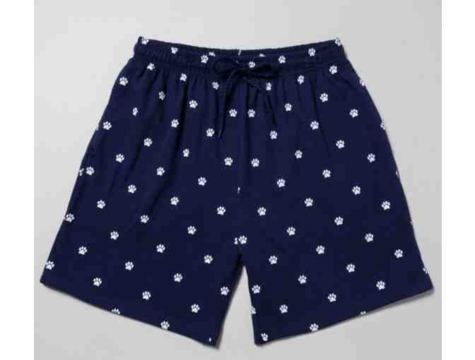 All over Paw Print Shorts - women XXL