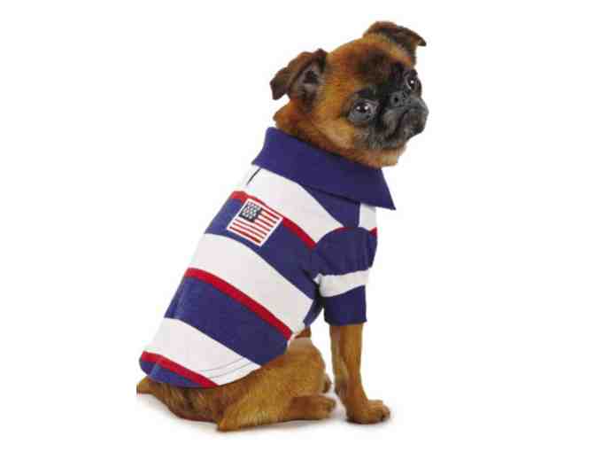 Dog Polo - Red White and Blue small/medium