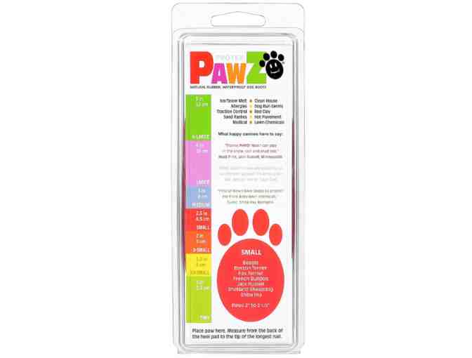 Set of 12 Rubber Booties from PAWZ