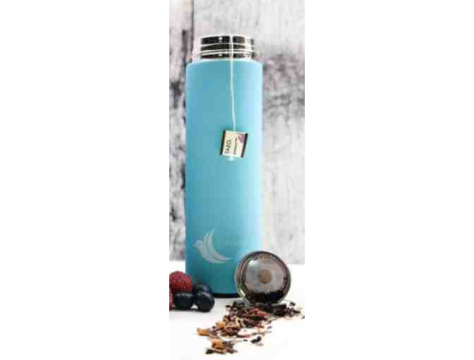 Insulated Water Bottle with strainer 18 oz