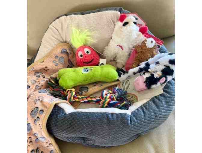 Plush bed with tons of toys - Photo 1