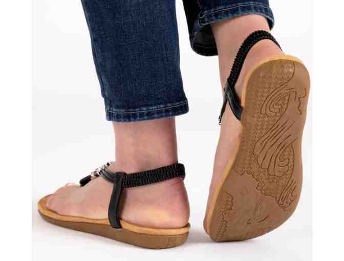 Pawsitively Adorable Sandals - Black size 7