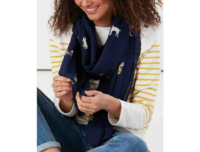 Joules | Navy Dogs Conway Scarf
