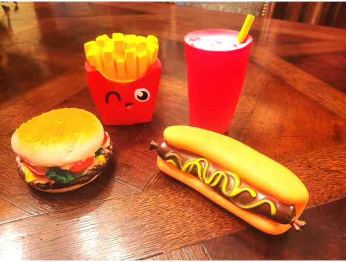 Fast Food Squeaky Toy Collection - Photo 1