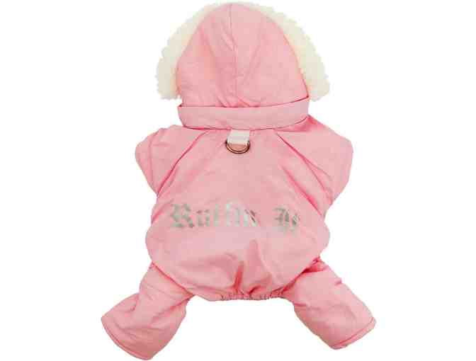 Ruffin It Dog Snow Suit - Pink size S/M