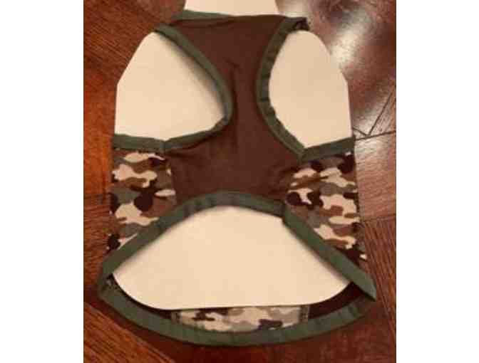 Camo tank top with for your littlest pup Size 2 6-8lbs
